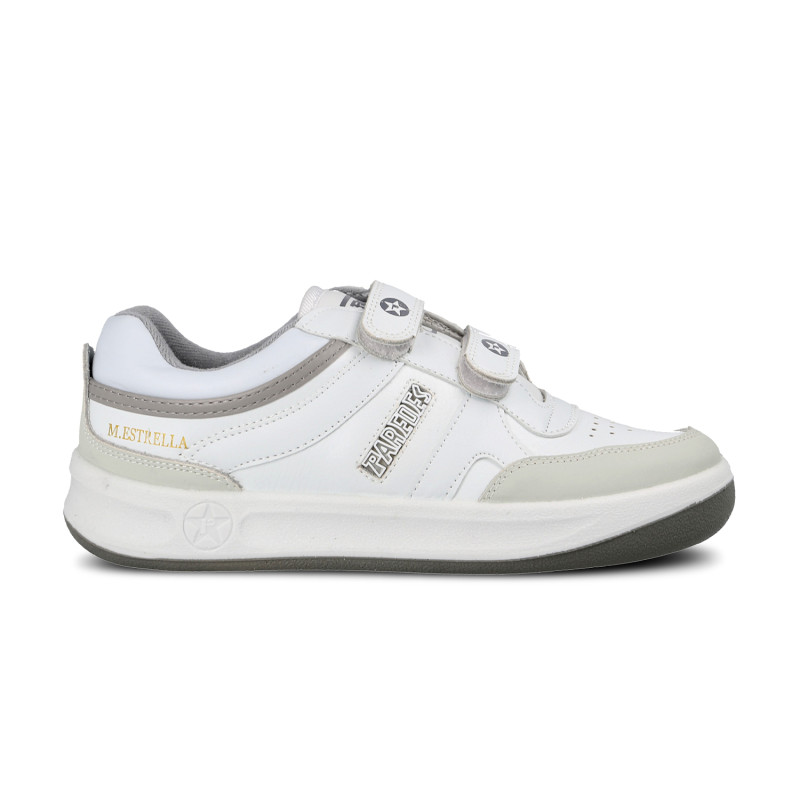 Classic PAREDES Sneakers Star Velcro White