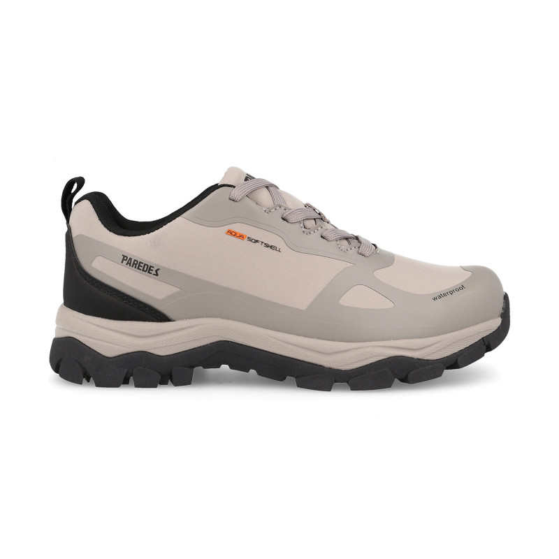 Zapatillas Trekking Mujer Protección Alfafara Gris