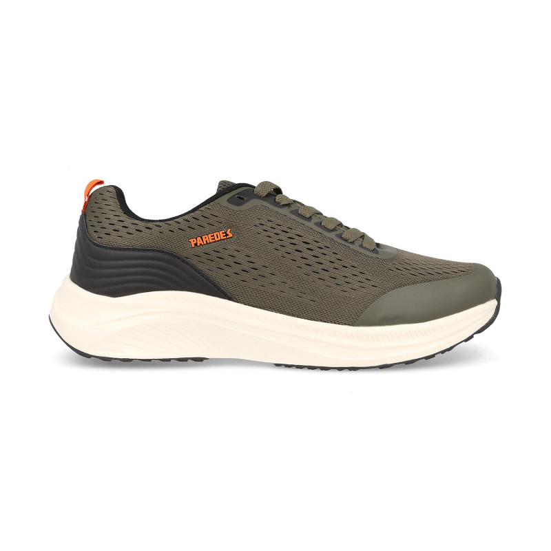 Zapatillas Deporte Hombre Flexibles Guetaria Kaki