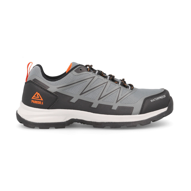 Zapatillas Trekking Hombre Duraderas Velefique Gris