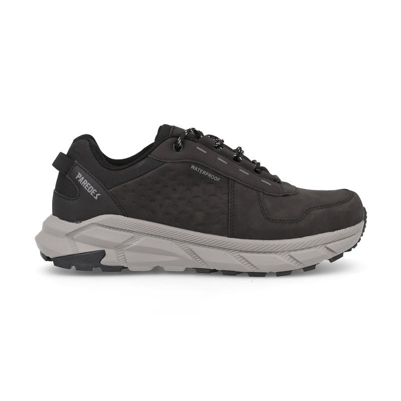 Zapatillas Trekking Hombre Robustas Aleje Negro