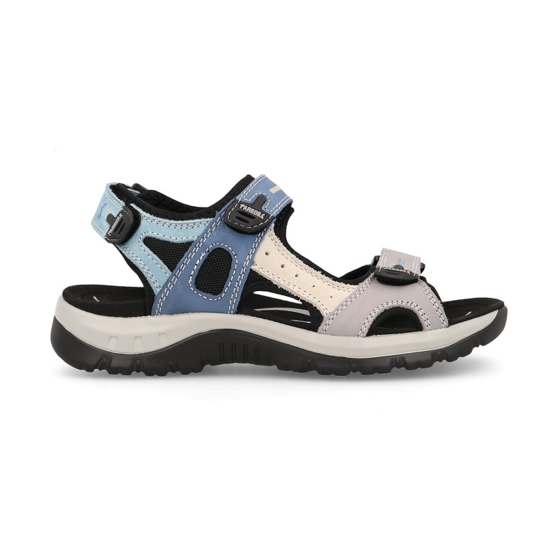 Sandalias outdoor mujer Banyotes en azul con suela Phylon+TPR