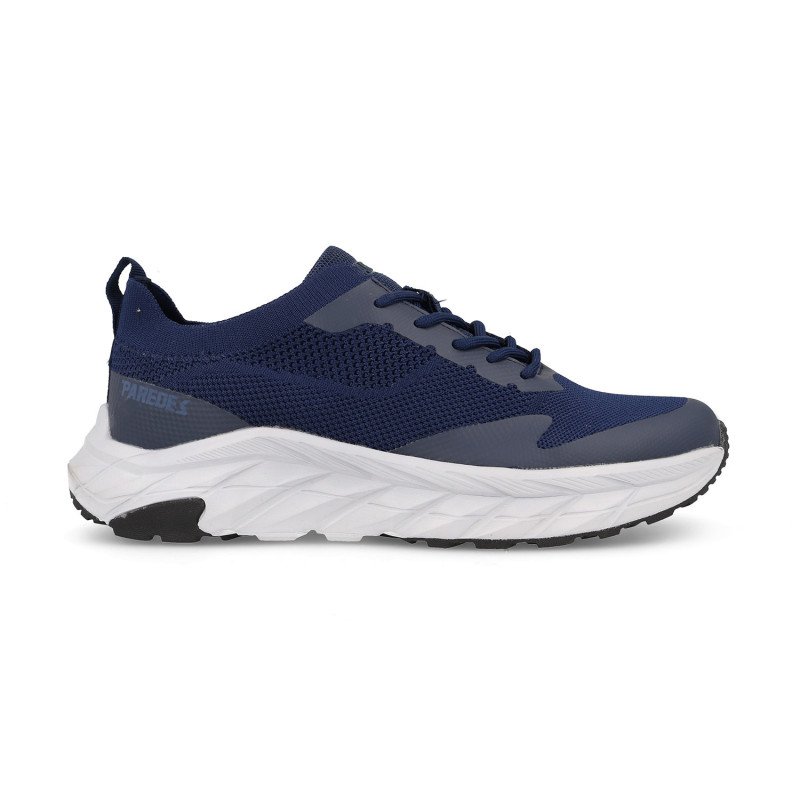 Zapatillas trekking hombre Garde en azul marino con diseño textil y suela Phylon+TPR