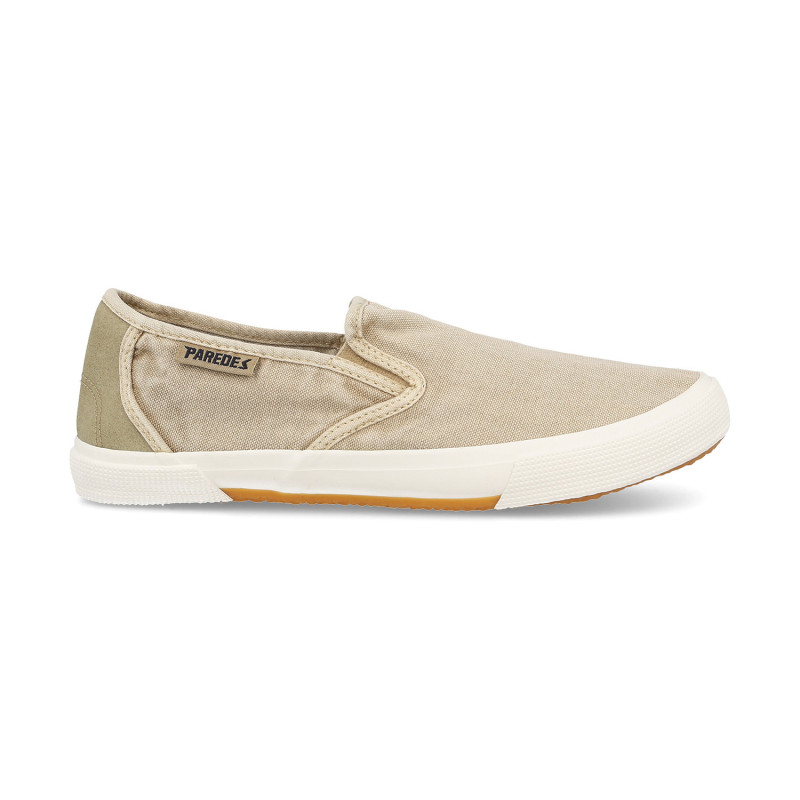 Zapatillas casual hombre Vianos en beige con suela resistente