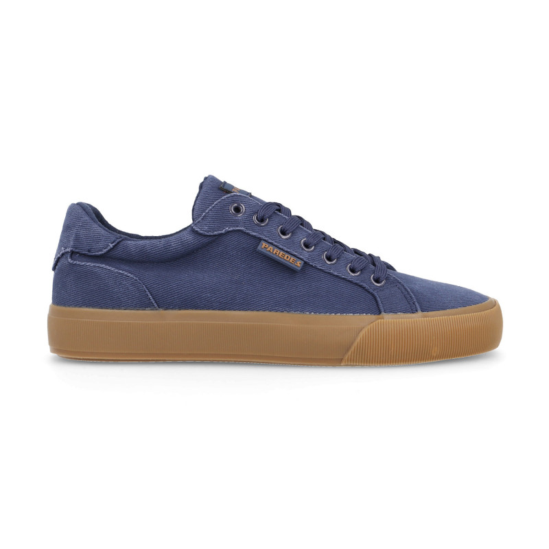 Zapatillas casual hombre Hermisende en azul marino con estilo atemporal