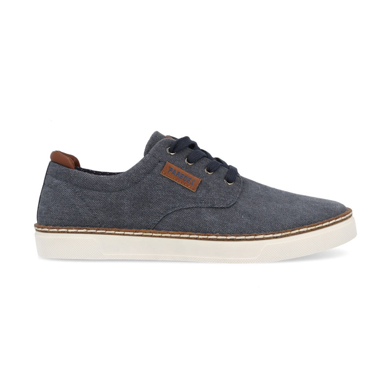 Zapatillas casual hombre Biure en azul marino con diseño moderno