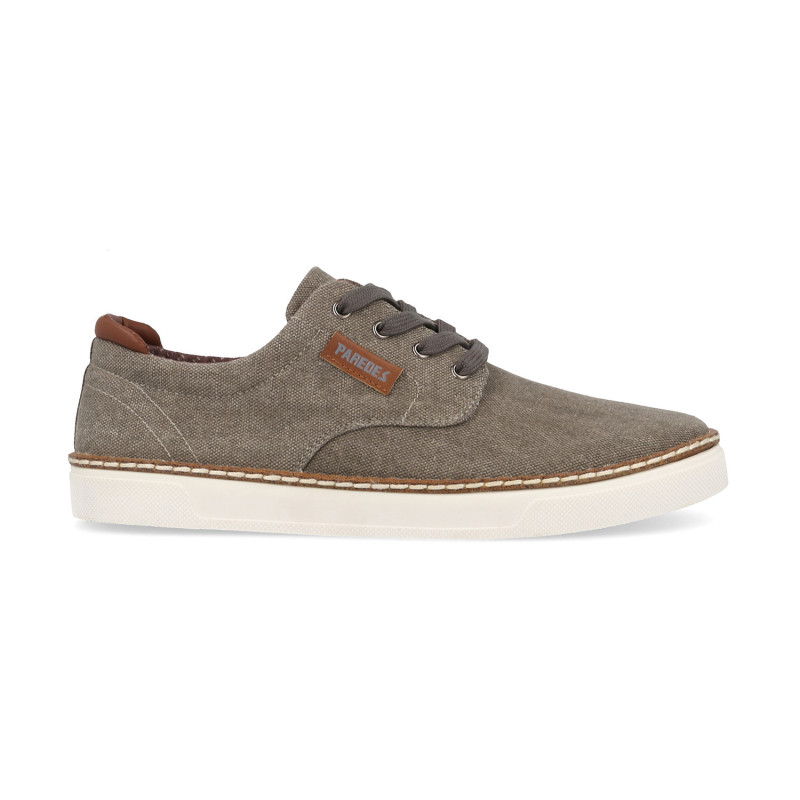 Zapatillas casual hombre Biure en gris con diseño versátil