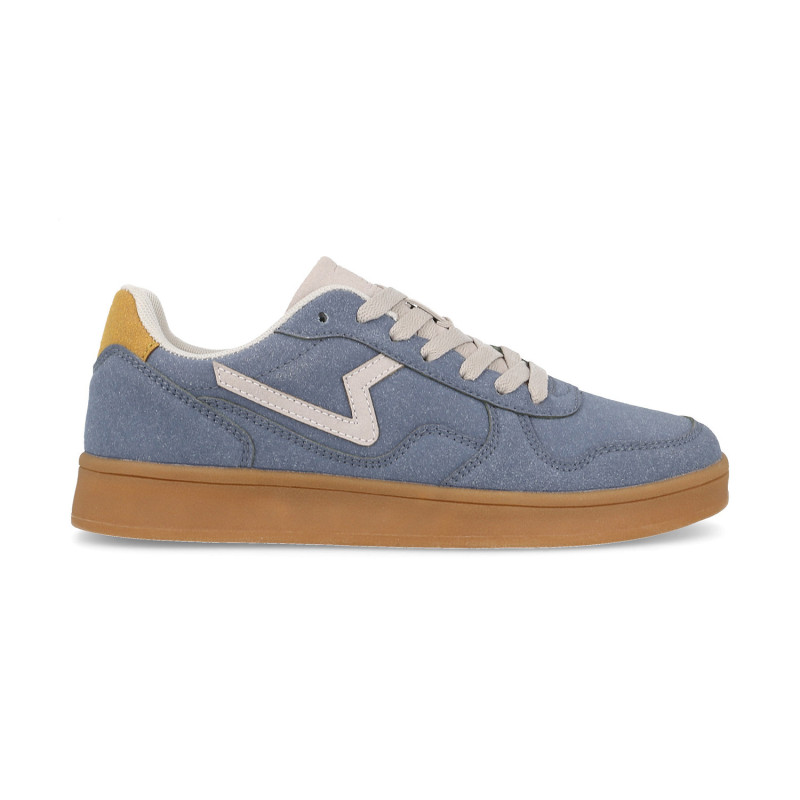 Zapatillas casual mujer Nuarbe en azul marino con diseño elegante y funcional