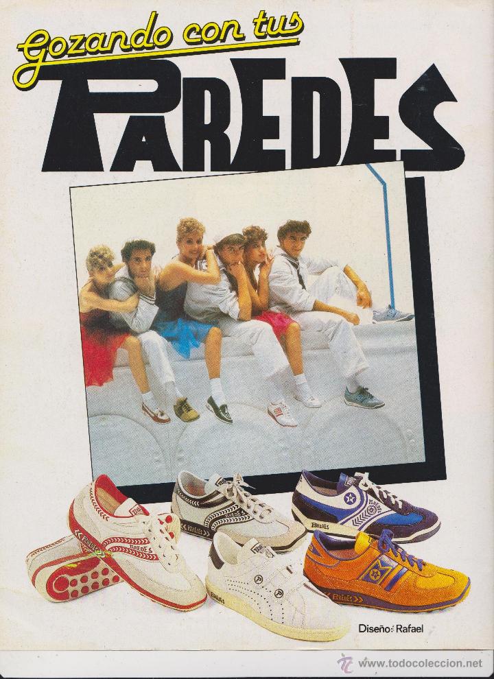 Arturo regional Desagradable Zapatillas Paredes. Retro y nostalgia ochentera | Paredes | Blog