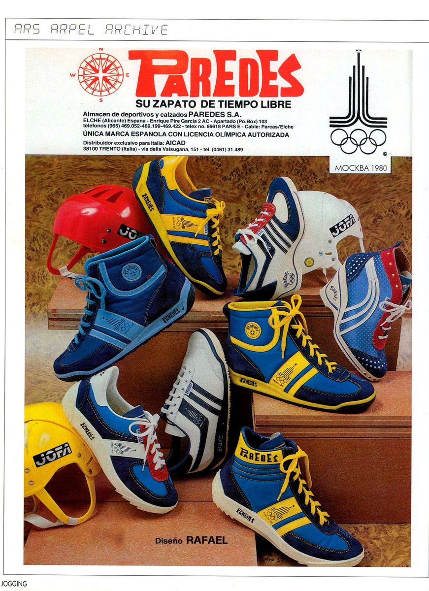 Arturo regional Desagradable Zapatillas Paredes. Retro y nostalgia ochentera | Paredes | Blog